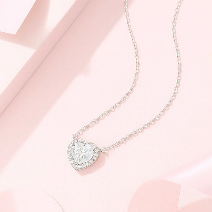 Collar Plata Corazón