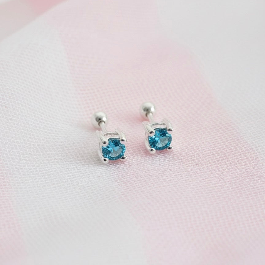 Aretes Plata Bebé Chispa