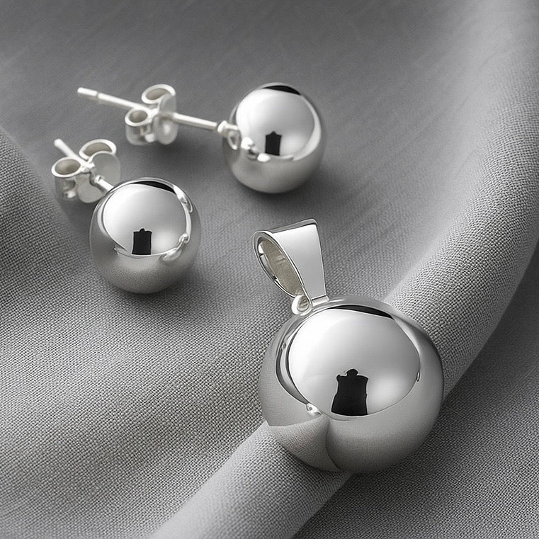 Juego de Plata Bola 12MM