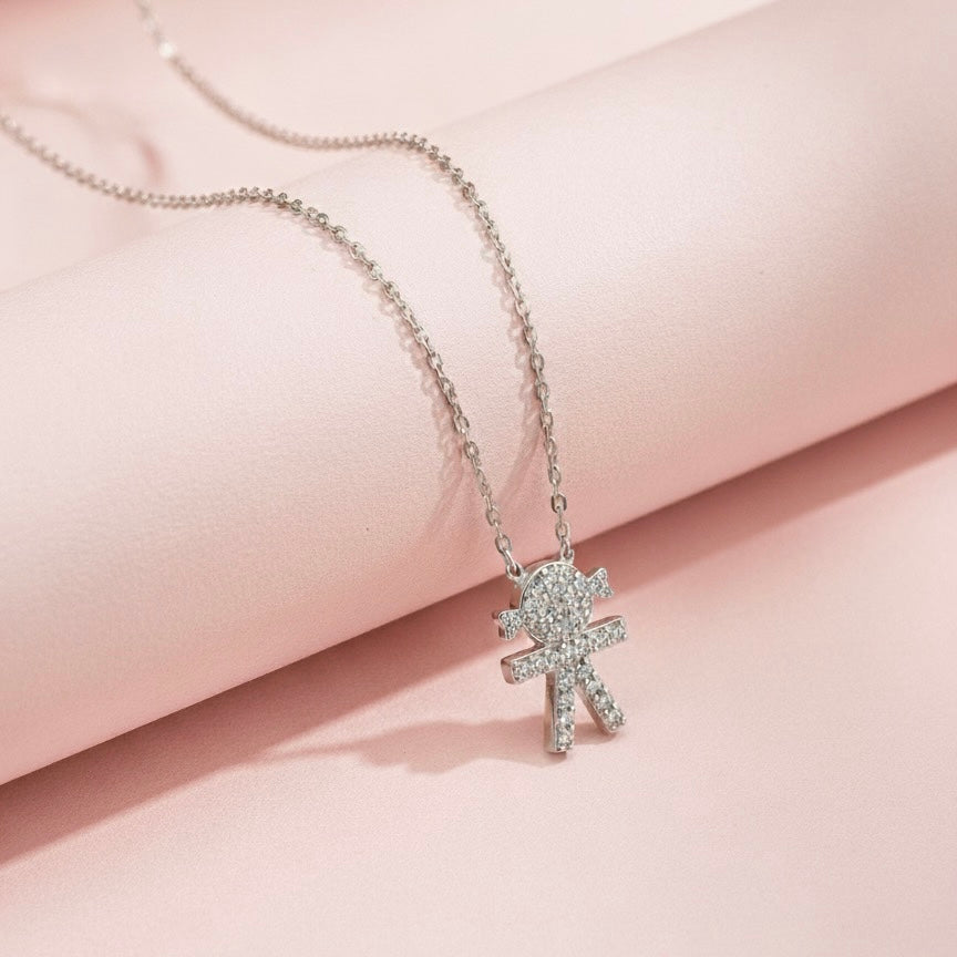 Collar Plata Niña