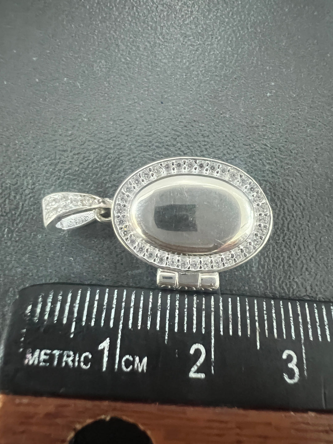 Dije Relicario Vintage Plata
