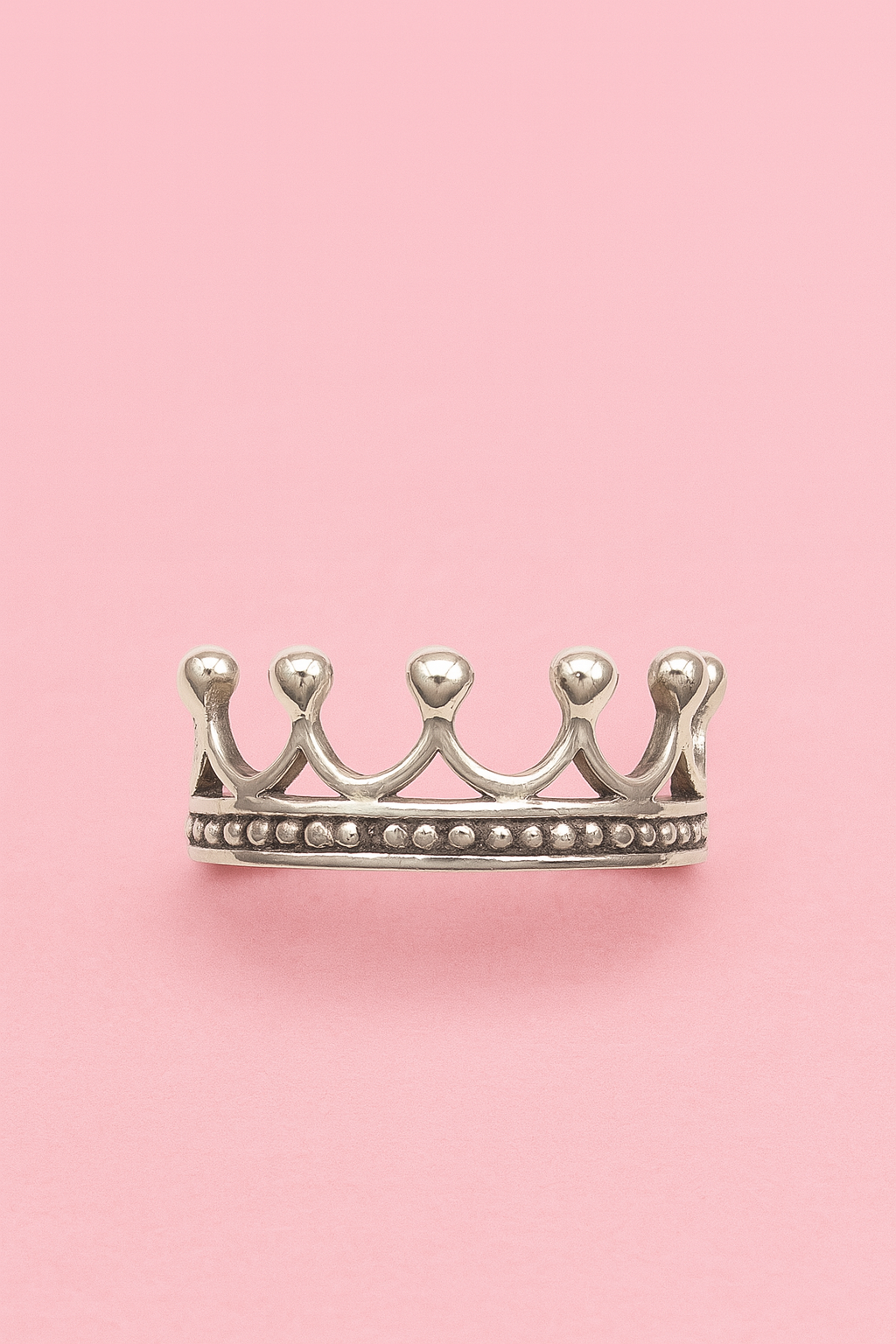 Anillo de Plata Corona 👑