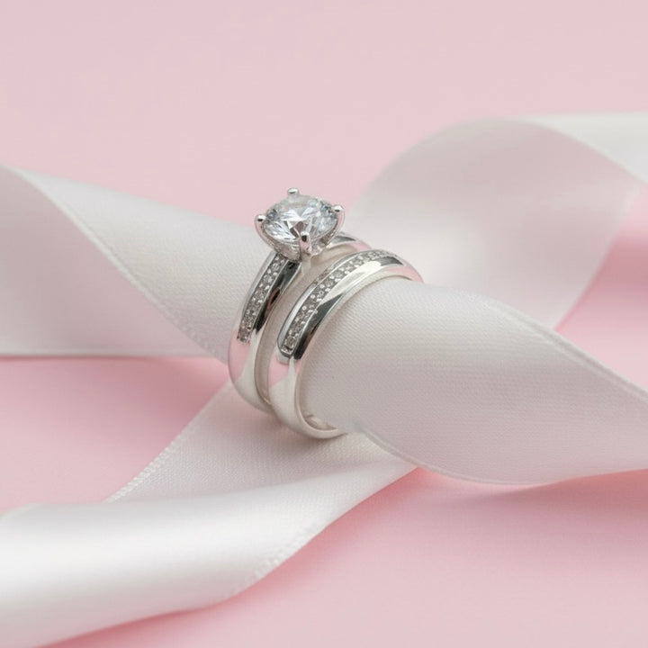Anillos Dúo Alma Plata