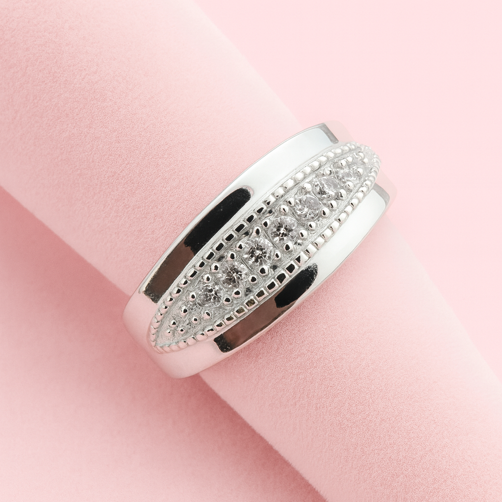 Anillo Hombre Boda - Plata 925