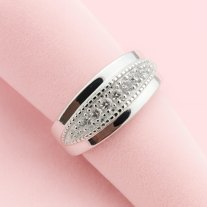 Anillo Hombre Boda - Plata 925