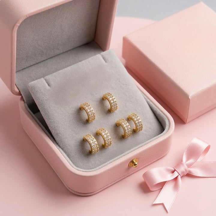Aretes de acero trío