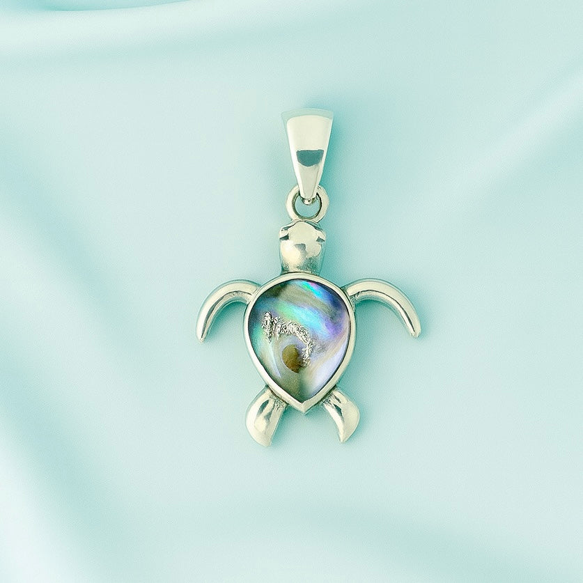 Dije de Plata Tortuga Abulón