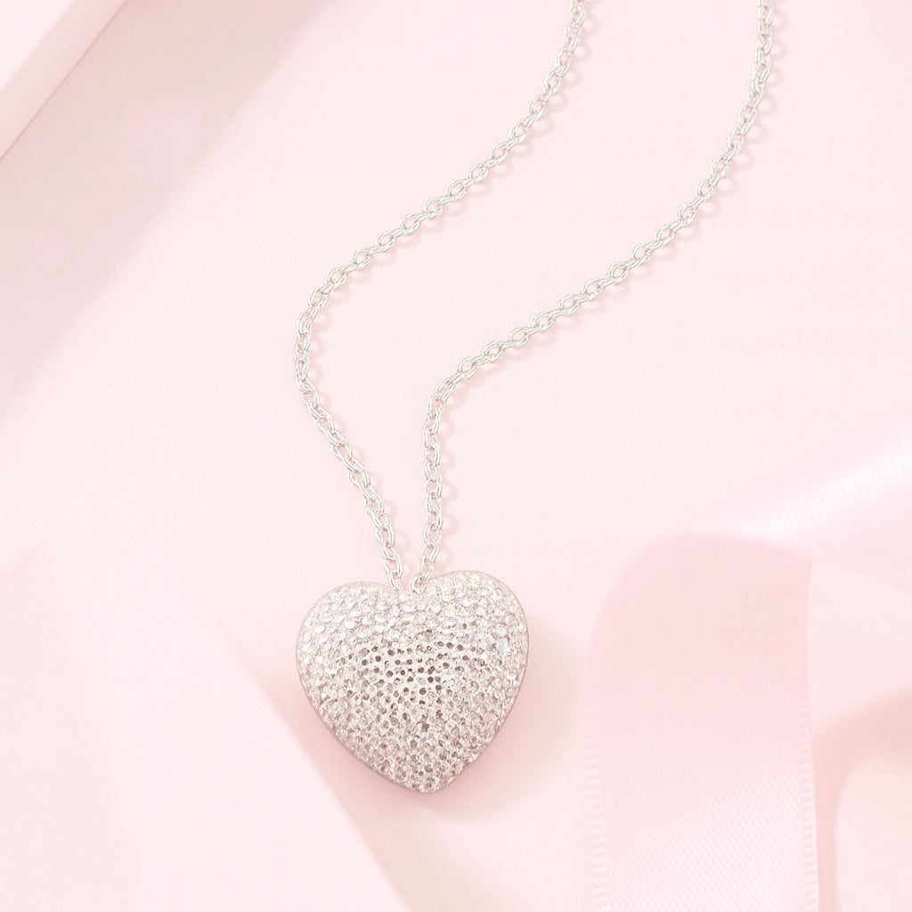 Collar Plata Corazón