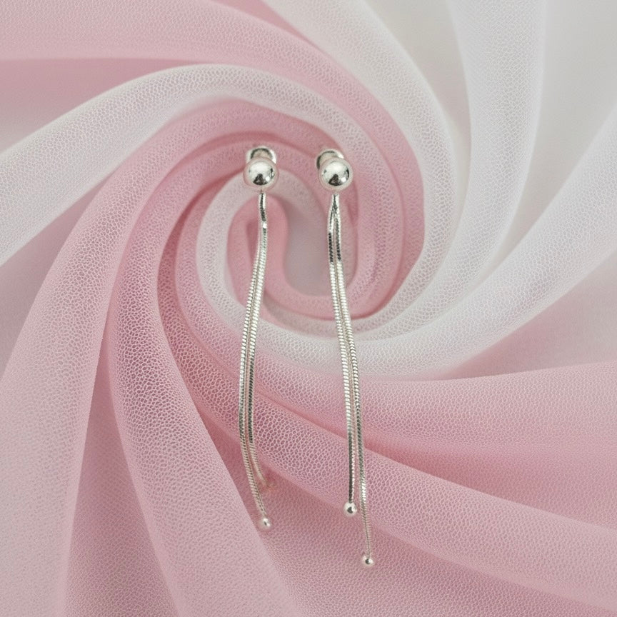 Aretes Plata Iguazú