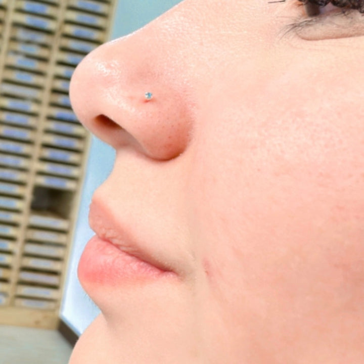 Piercing Nariz ♑️ Plata 2MM