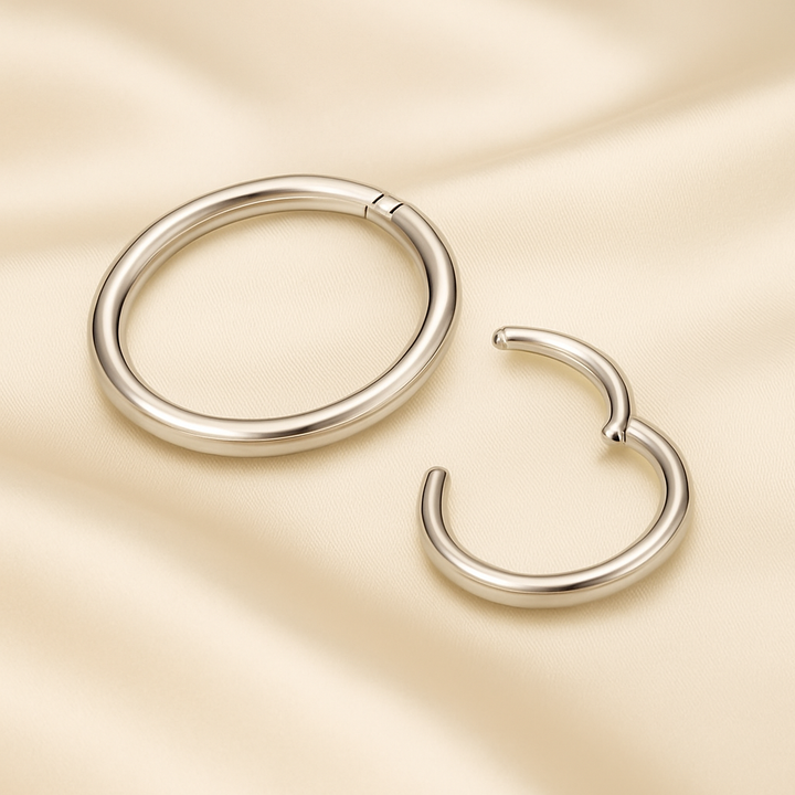 Clicker Quirúrgico Liso Plateado