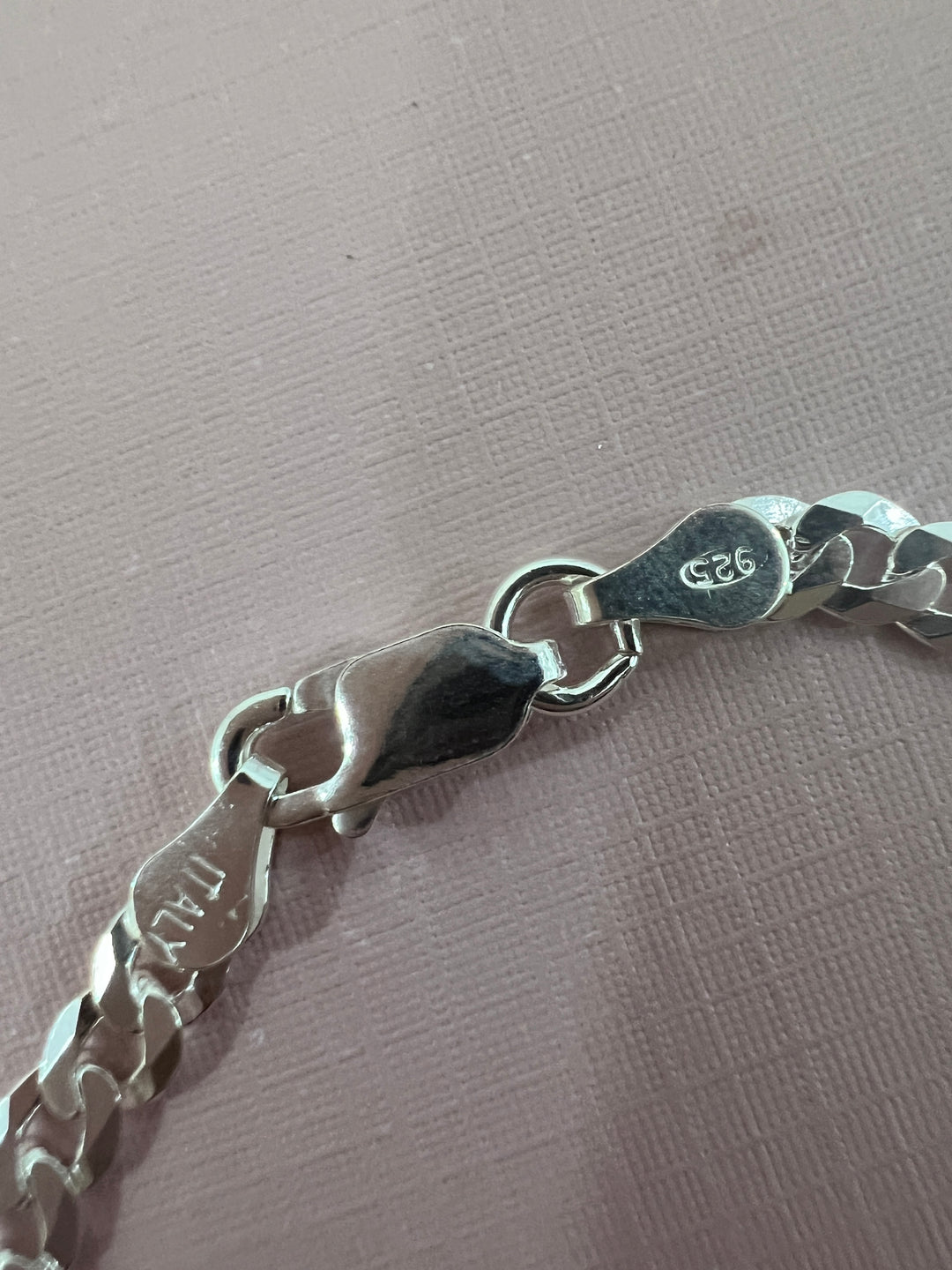 Pulsera Plata Niña y Niño Curb