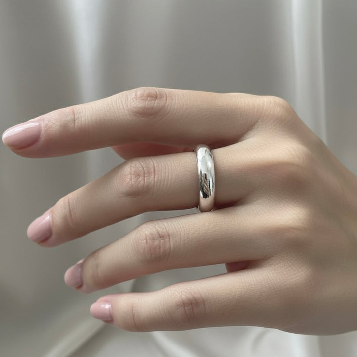 Anillo Plata Matrimonio 5MM