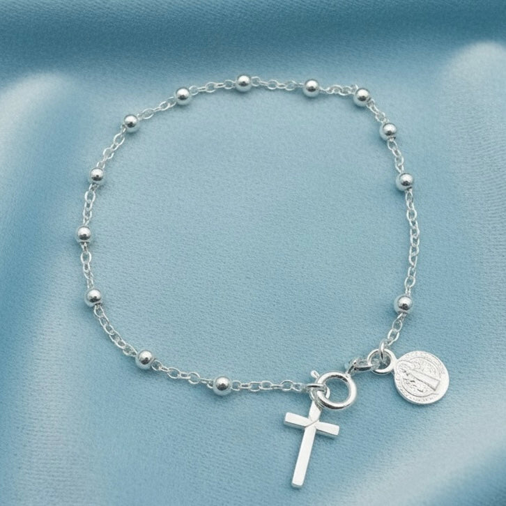 Pulsera San Benito Plata 925