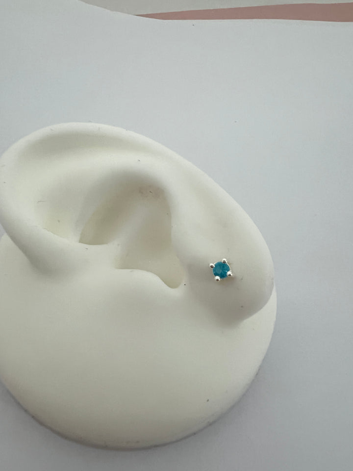 Aretes Plata Bebé Chispa