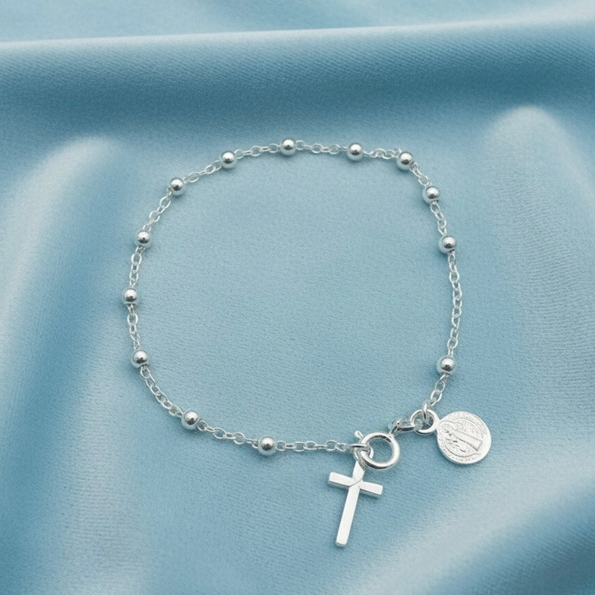 Pulsera San Benito Plata 925
