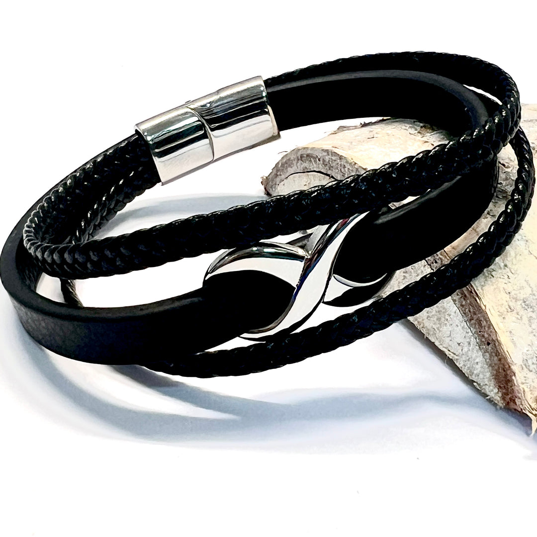 Pulsera Infinity Negra ♾️