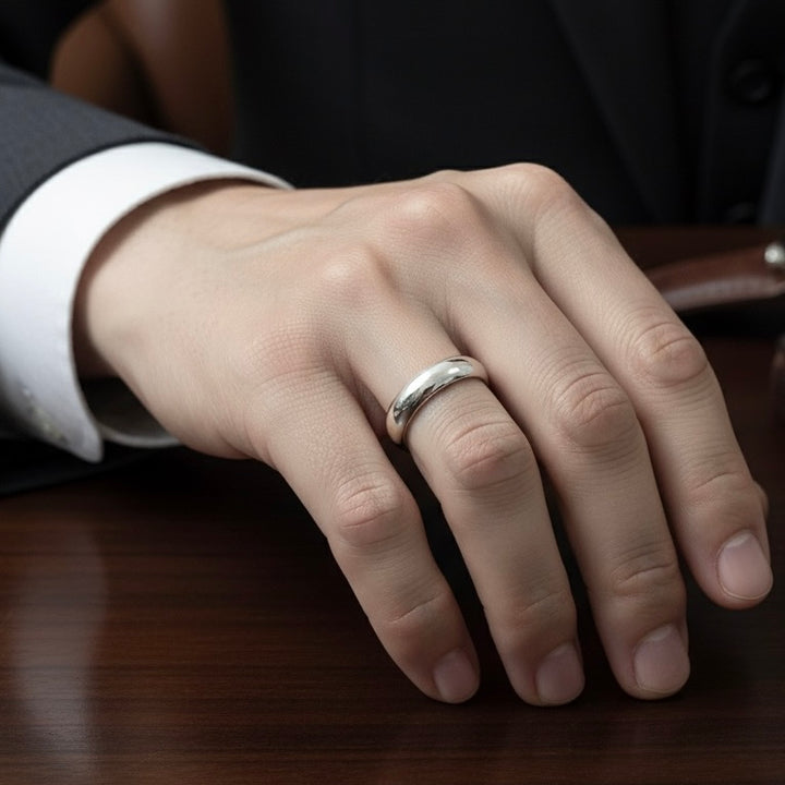 Anillo Plata Matrimonio 5MM