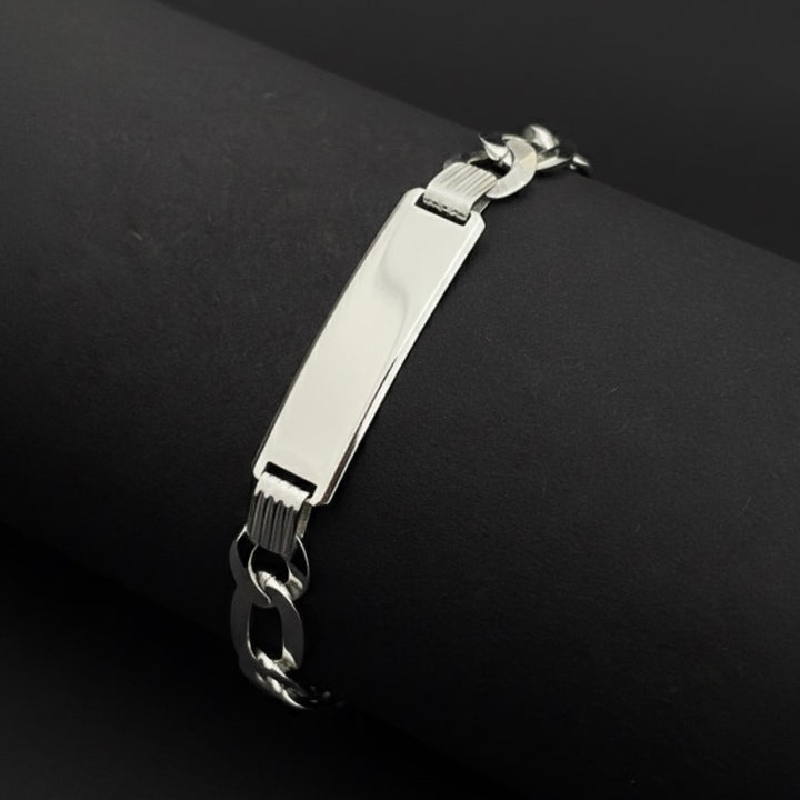Pulsera Plata Hombre Fígaro