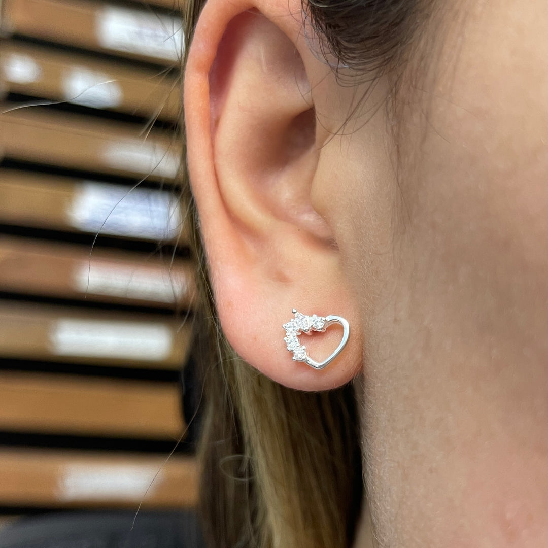 Aretes Corazones
