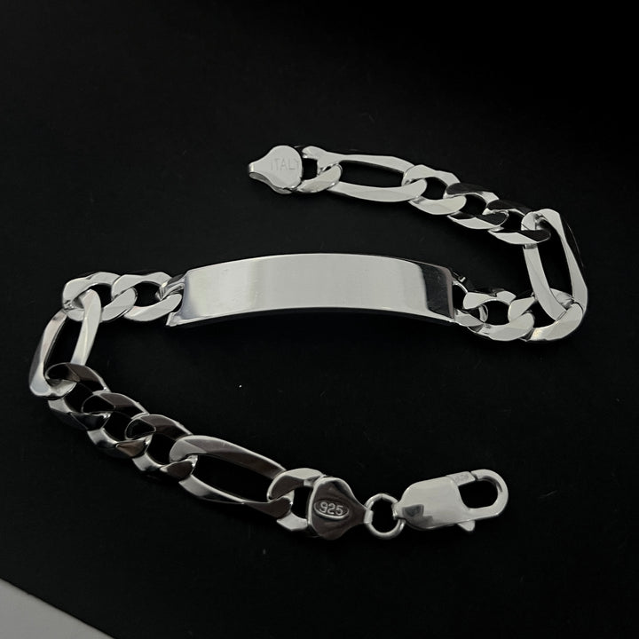 Pulsera Plata Hombre Fígaro