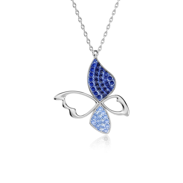 Collar Plata Mariposa