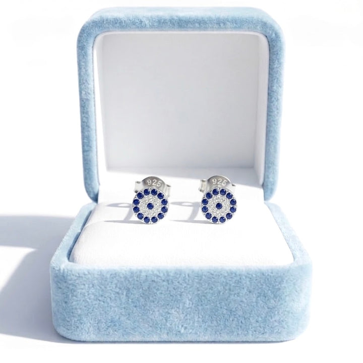 Aretes Plata Ojo Turco 🧿