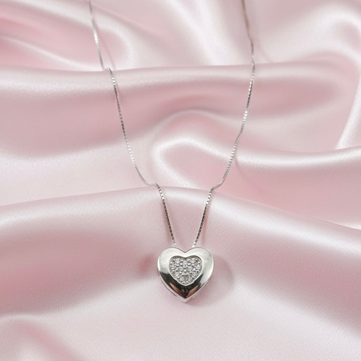 Collar Plata Corazón