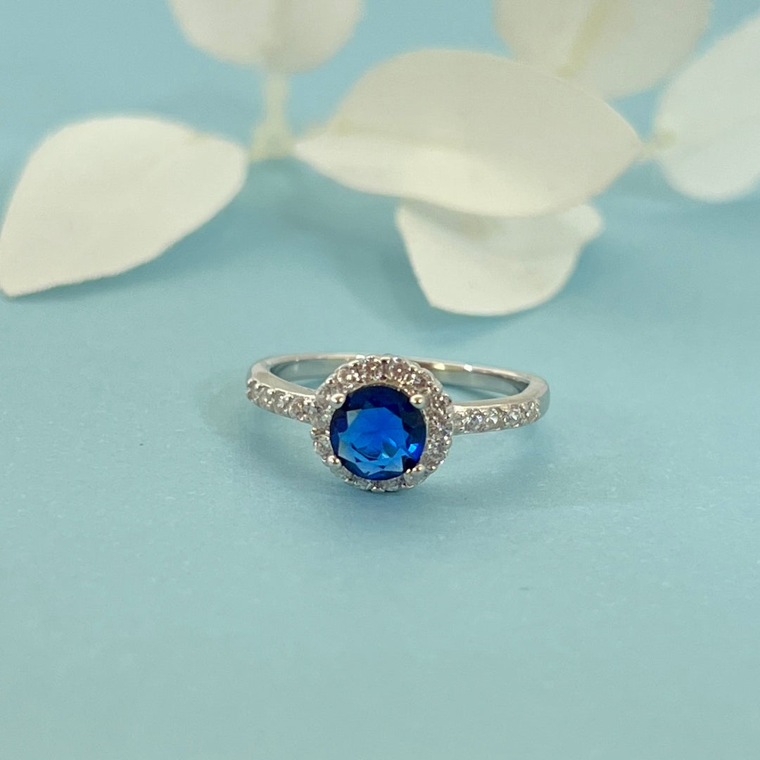 Anillo de Plata Redondo 🔵