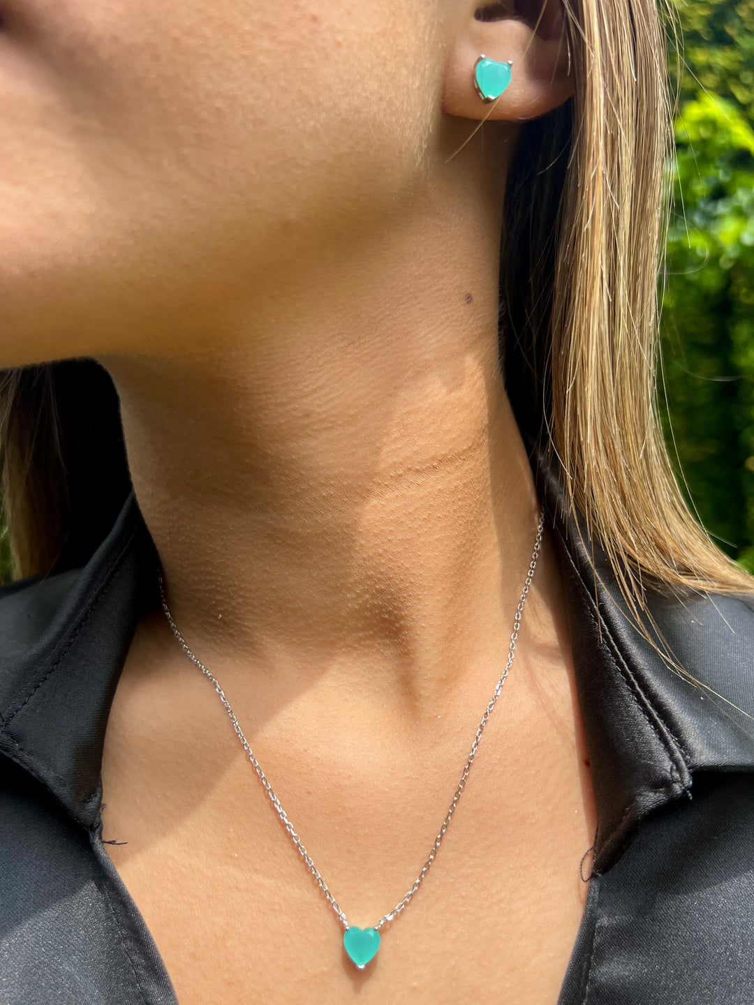 Collar Plata Corazón