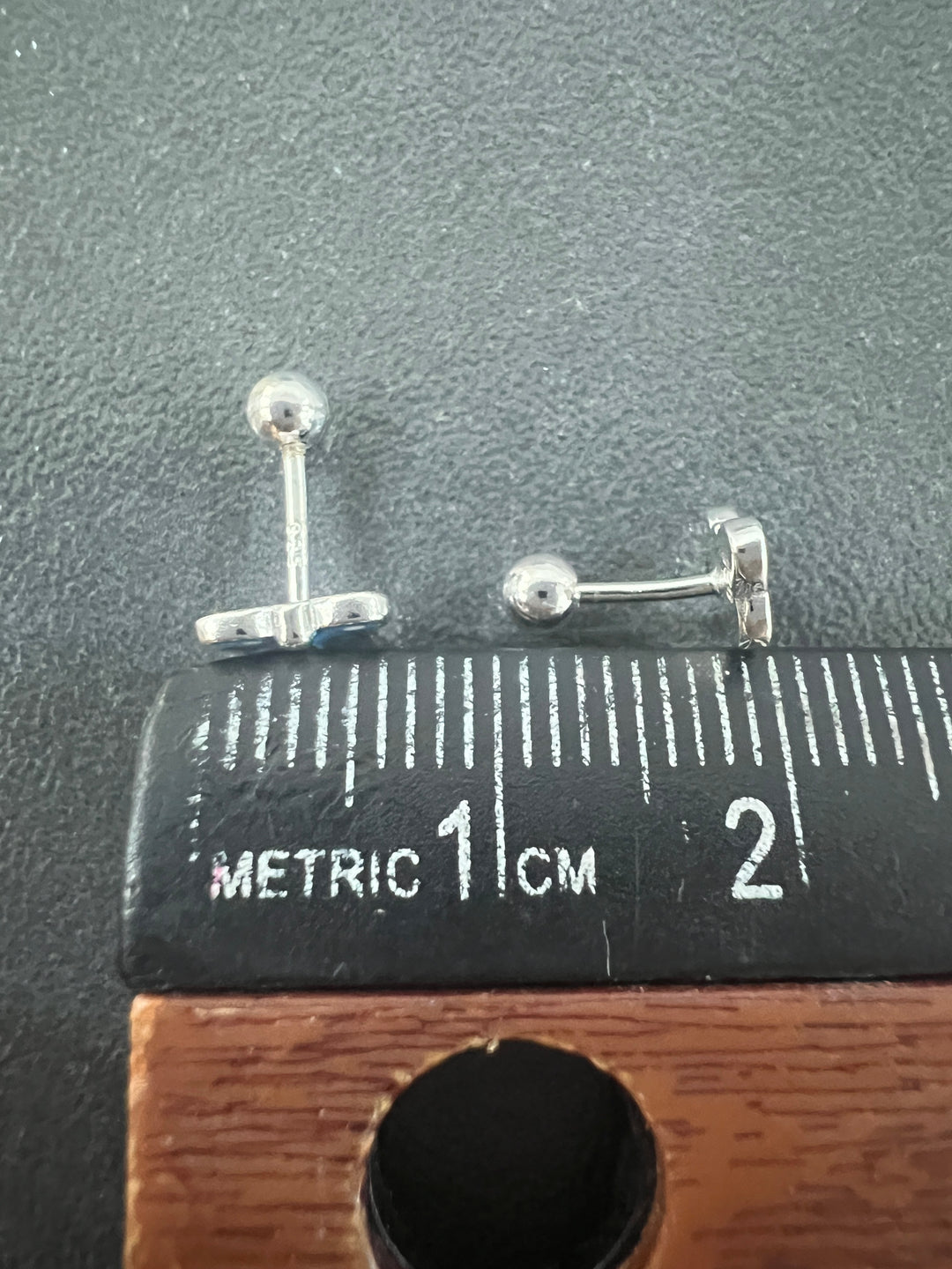 Aretes Plata Bebé Mariposa