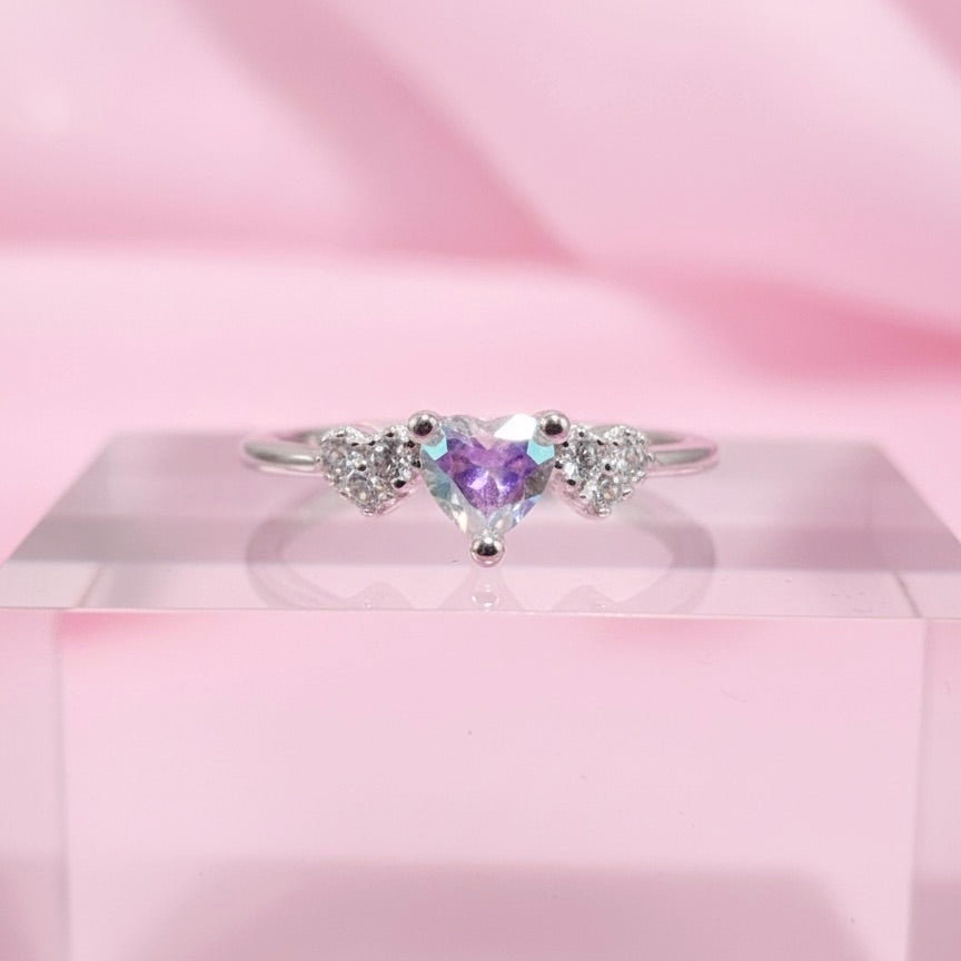 Anillo Promesa Lumi Tornasol