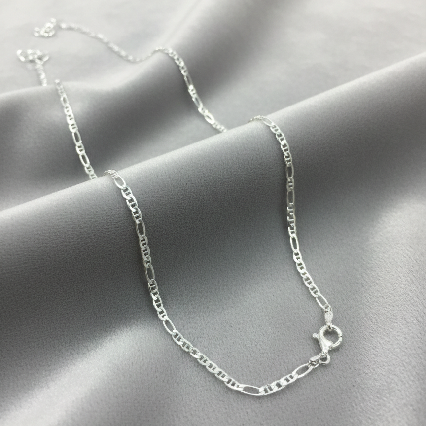 Cadena de Plata - Figarucci 2.5MM