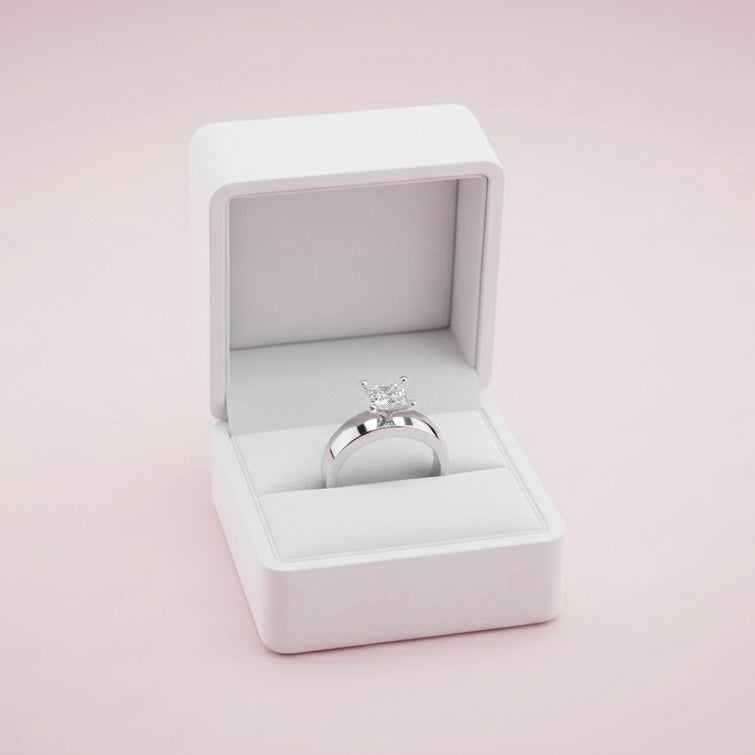 Anillo de Plata Brillo Juntos