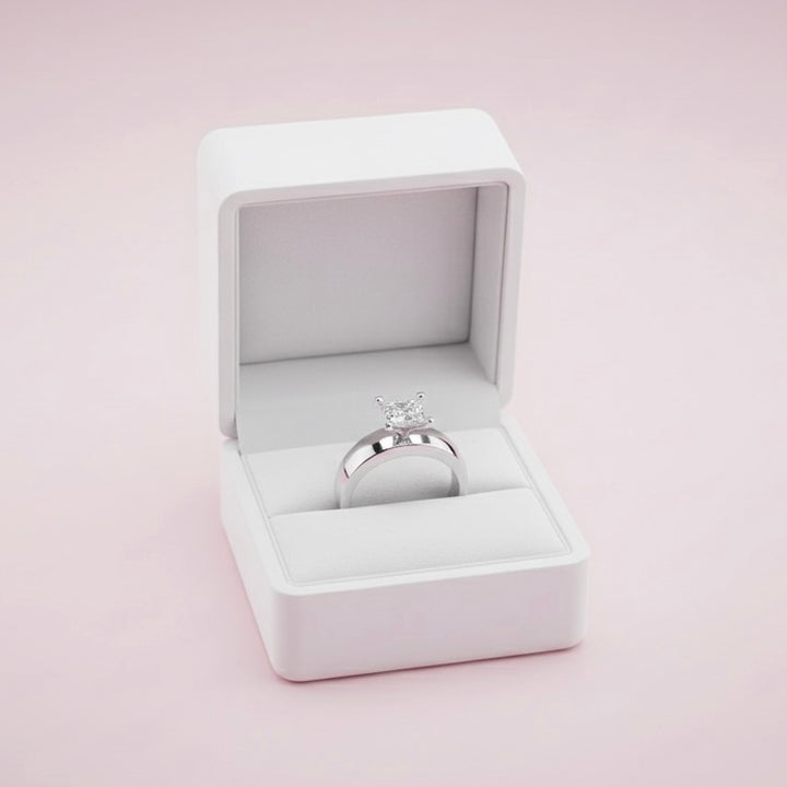 Anillo de Plata Brillo Juntos