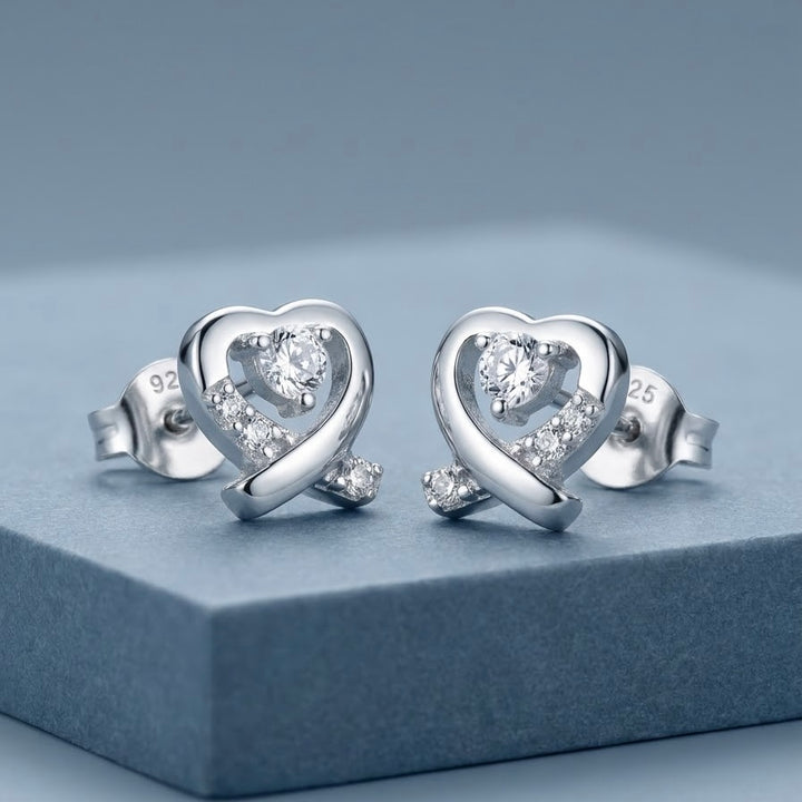 Aretes ❤️ Plata 7MM