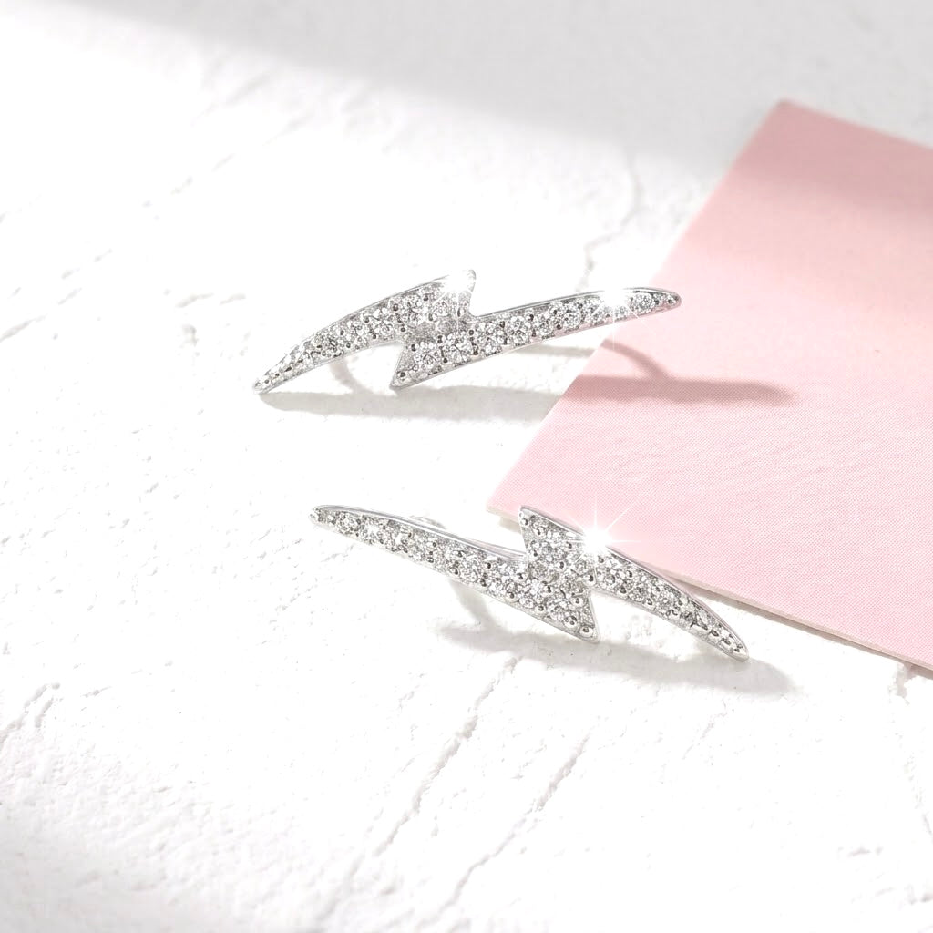 Aretes Escaladores ⚡️ Plata