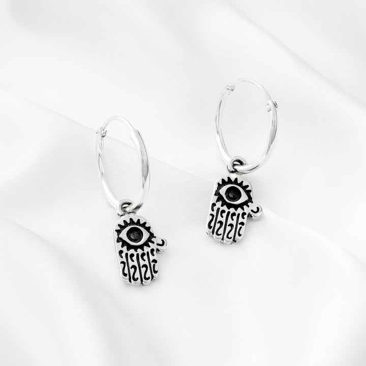 Argollas Colgantes Mano 🪬