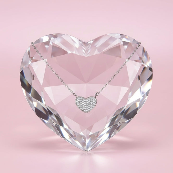 Collar Plata 🤍 Corazón