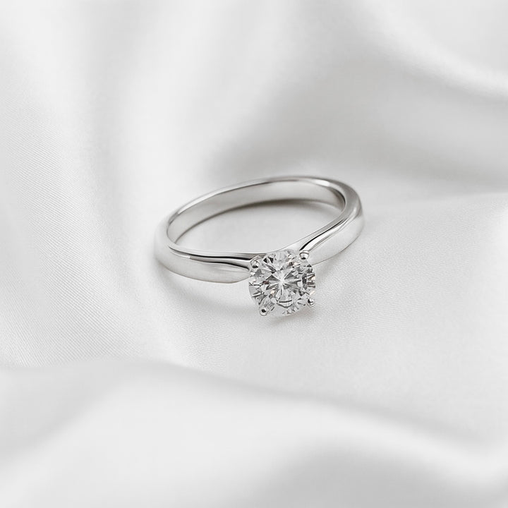 Anillo de Compromiso Luna Liso 🌙Plata 925