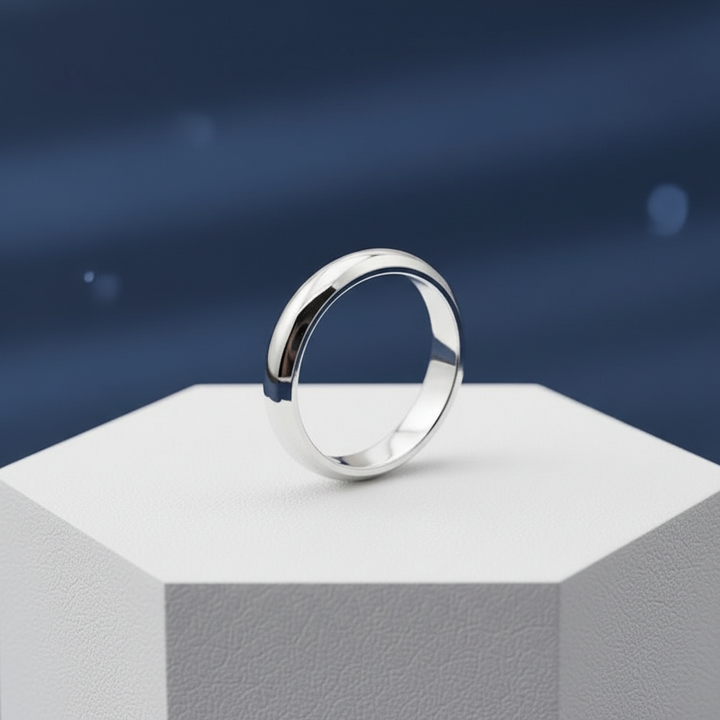Anillo Plata Matrimonio 3MM