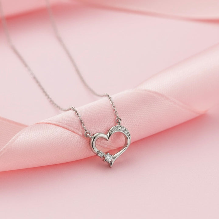 Collar Plata Corazón ❤️