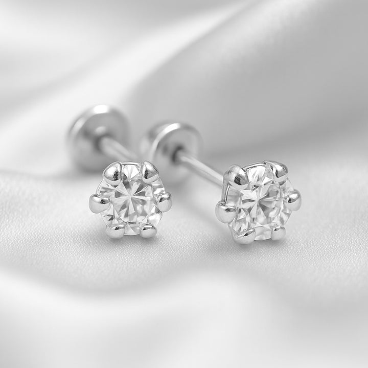 Aretes Sirio 3MM Plata