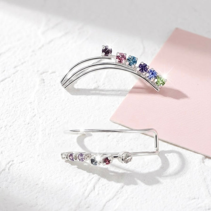 Aretes Escaladores Ariel Multicolor