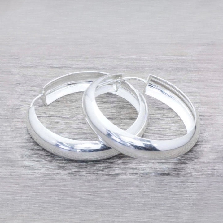 Argollas Preciosas 16MM Plata