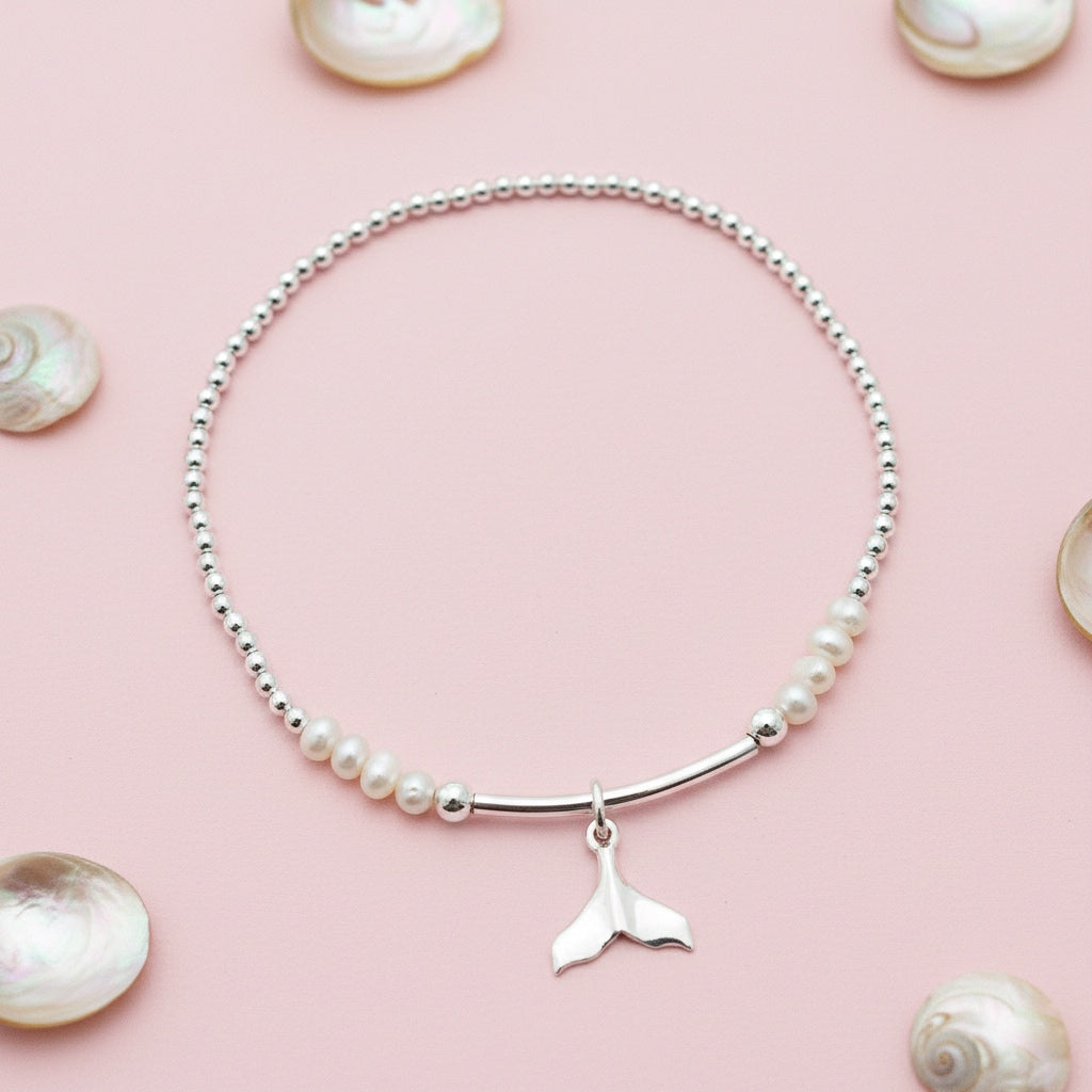 Pulsera Sirena Perlas Cultivadas