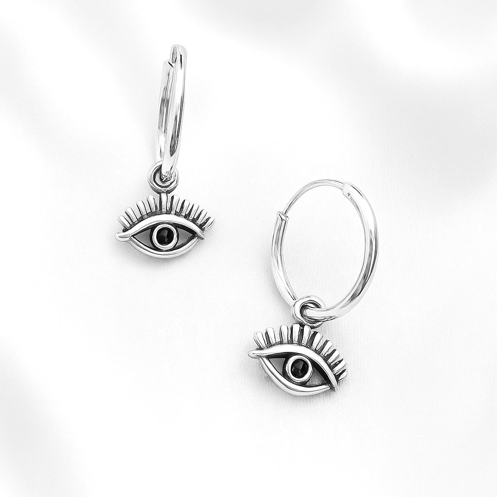 Argollas Colgantes Ojos