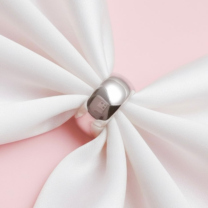 Anillo Plata Matrimonio 8MM