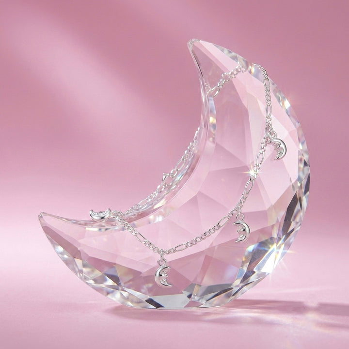 Pulsera Plata Lunas