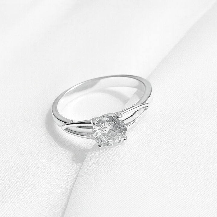 Anillo de Compromiso Hoja  🍃 Plata 925